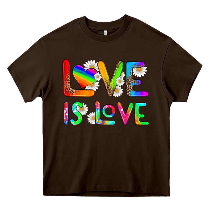 Love Is Love Heavy Core Tee by HRA Design Shop | Teevron