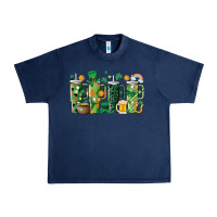 Navy st.patricks stanley Urban Heavy Tee - MaliasSmallBusiness