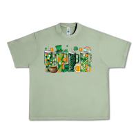 Oil Green st.patricks stanley Urban Heavy Tee - MaliasSmallBusiness