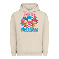 Pigment French Oak taste like freedom 4th of july Urban Hoodie - FaDigitalArtStudio