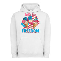 Pigment Lunar Rock taste like freedom 4th of july Urban Hoodie - FaDigitalArtStudio