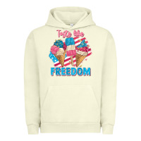 Pigment Pistachio taste like freedom 4th of july Urban Hoodie - FaDigitalArtStudio