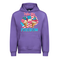 Tulip taste like freedom 4th of july Urban Hoodie - FaDigitalArtStudio
