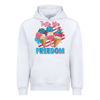 White taste like freedom 4th of july Urban Hoodie - FaDigitalArtStudio
