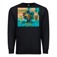 Black wıshın i was fıshın Premium Sweatshirt - TumblerDesignByShophia