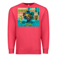 Cardinal wıshın i was fıshın Premium Sweatshirt - TumblerDesignByShophia