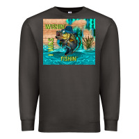 Smoke wıshın i was fıshın Premium Sweatshirt - TumblerDesignByShophia