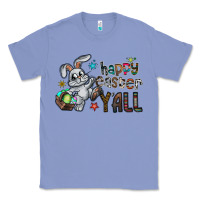Colony Blue Happy Easter Y'all Classic Tee - CowhideDigitalArt