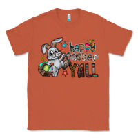 Copper Happy Easter Y'all Classic Tee - CowhideDigitalArt