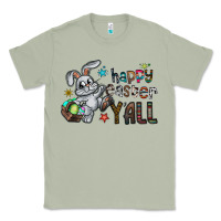 Matcha Happy Easter Y'all Classic Tee - CowhideDigitalArt