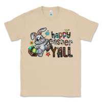 Mushroom Happy Easter Y'all Classic Tee - CowhideDigitalArt