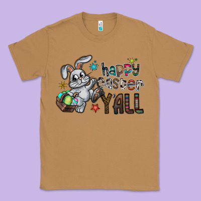 Happy Easter Y'all Classic Tee Designed By Cowhidedigitalart