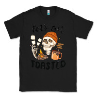 Black let's get toasted camping Classic Tee - MaliasSmallBusiness