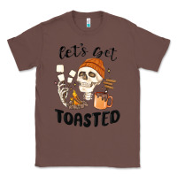 Chestnut let's get toasted camping Classic Tee - MaliasSmallBusiness