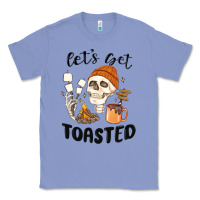 Colony Blue let's get toasted camping Classic Tee - MaliasSmallBusiness