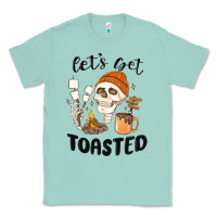 Seafoam let's get toasted camping Classic Tee - MaliasSmallBusiness
