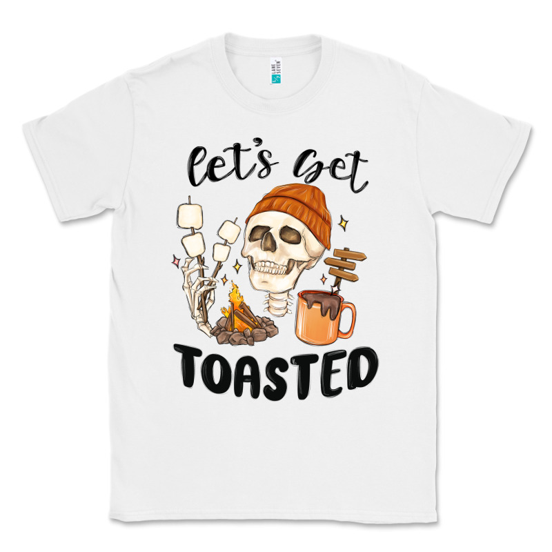 Let's Get Toasted Camping Classic Tee by MaliasSmallBusiness | Teevron