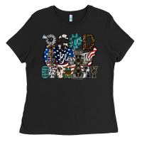Black god bless the country Ladies Tee - SublimationCraftShop