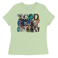 Matcha god bless the country Ladies Tee - SublimationCraftShop