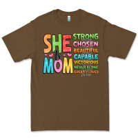 Cacao she is mom Premium Tee - JahusDesignShop