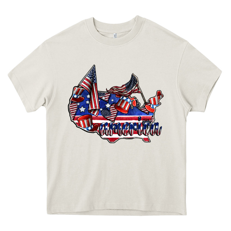 America Heavy Core Tee by CowhideDigitalArt | Teevron