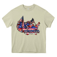 Mossy america Heavy Core Tee - CowhideDigitalArt