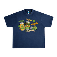 Navy deink drank drunk st. patrick's day Urban Heavy Tee - MaliasSmallBusiness