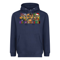 Navy hallothanksmas Heavyweight Hoodie - texasbilliewilder