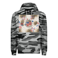 Slate Camo usa land of the free because of the brave Premium Hoodie - TumblerDesignByShophia