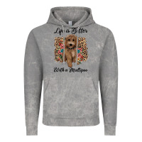Cloud Rock life is better with a maltipoo Vintage Hoodie - BarkalooDesign