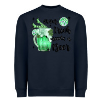 Navy even ırısh needs a beer Heavyweight Sweatshirt - MaliasSmallBusiness