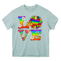 Arona love and sunflower Heavy Core Tee - HRA Design Shop
