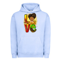 Pigment Grape Ice Love Juneteenth Urban Hoodie - FaDigitalArtStudio
