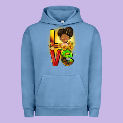 Love Juneteenth Urban Hoodie Designed By Fadigitalartstudio