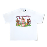 White every knee shall bow Urban Heavy Tee - MaliasSmallBusiness