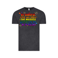 Vintage Black be careful when you follow the masses sometimes th Vintage Tee - MaliasSmallBusiness