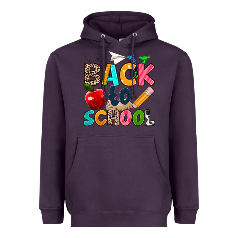Back To School Heavyweight Hoodie by texasbilliewilder | Teevron