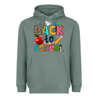 Sage back to school Heavyweight Hoodie - texasbilliewilder