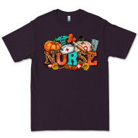 Plum nurse with fall element Premium Tee - AdoDesignShop