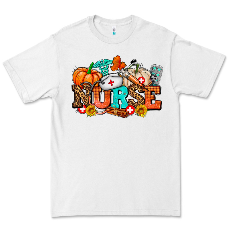 Nurse With Fall Element Premium Tee by AdoDesignShop | Teevron