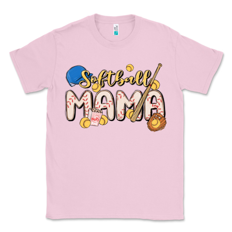 Softball Mama Classic Tee by MaliasSmallBusiness | Teevron