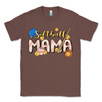 Chestnut softball MAMA Classic Tee - MaliasSmallBusiness