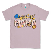 Lilac softball MAMA Classic Tee - MaliasSmallBusiness