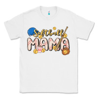 White softball MAMA Classic Tee - MaliasSmallBusiness