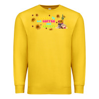 Lemon fueled by ıced coffee and anxiety Premium Sweatshirt - TumblerDesignByShophia