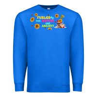 True Royal fueled by ıced coffee and anxiety Premium Sweatshirt - TumblerDesignByShophia