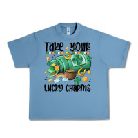Pebble Blue take your lucky charms Urban Heavy Tee - MaliasSmallBusiness