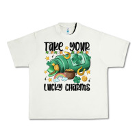 Pistachio take your lucky charms Urban Heavy Tee - MaliasSmallBusiness