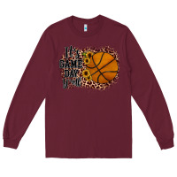 Burgundy it's game day y'all basketball Long Sleeve Tee - JahusDesignShop