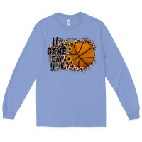 Colony Blue it's game day y'all basketball Long Sleeve Tee - JahusDesignShop